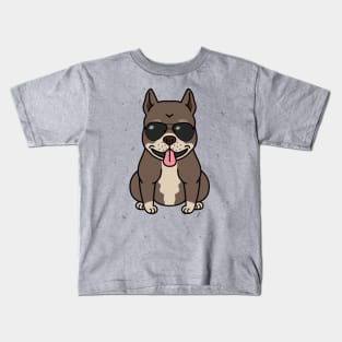 COOL FUNNY DOG DESIGN Kids T-Shirt